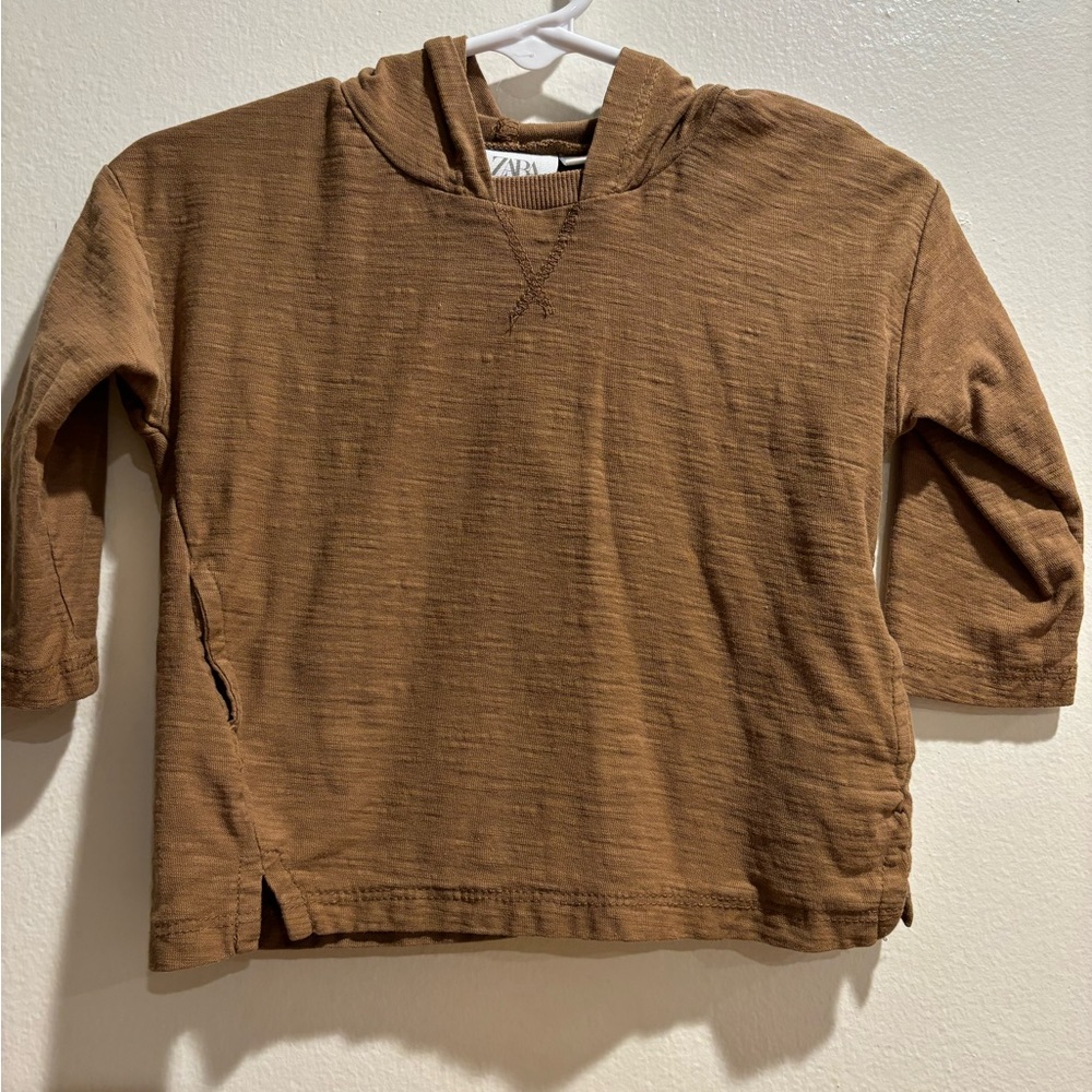 zara hooded long sleeve